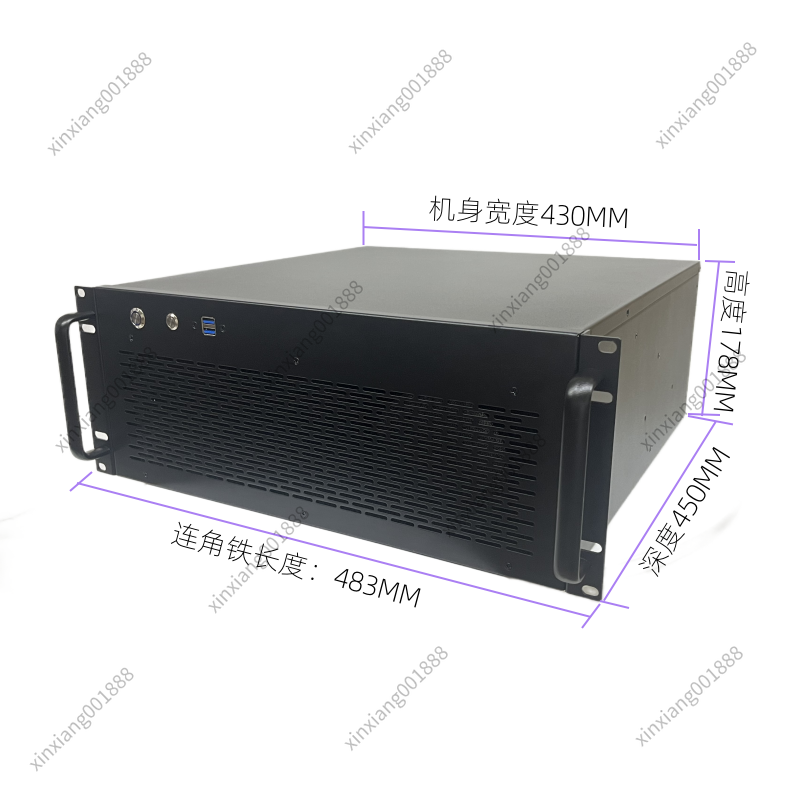 8 Gpu 4U Server Chassis - Für 4U Server-Gehäuse 3.0U ATX Netzteil