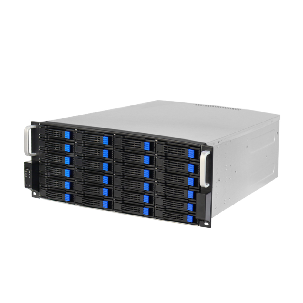 8 Gpu 4U Server Chassis - 4U 24-Bay Speicher-Server-Gehäuse 19 Zoll Rackmount-Chassis