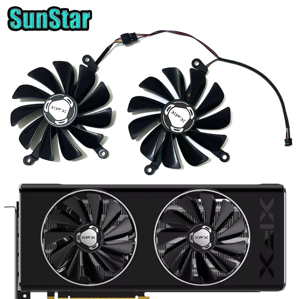 Rx 5700 Xt 8Gb Video Card - NEUE 1 SET 95 MM RX