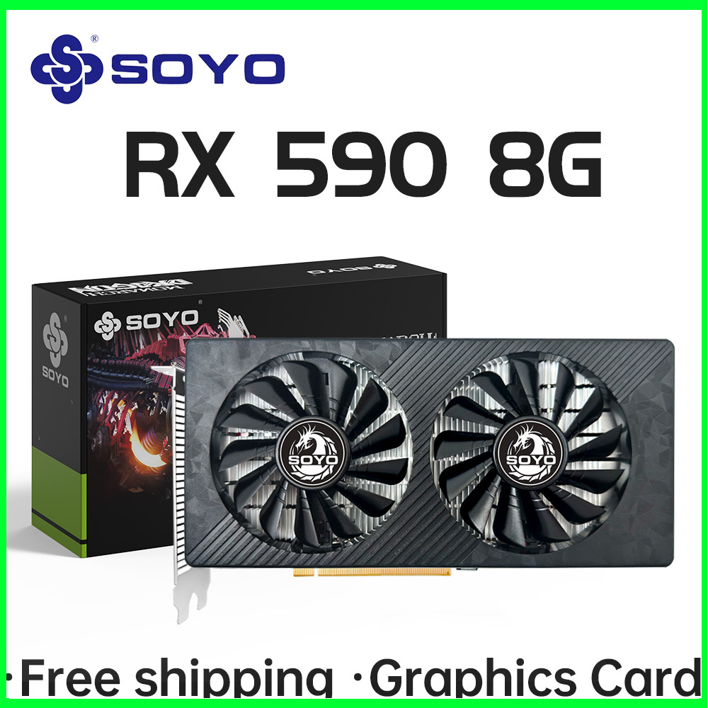 SOYO AMD RX 590 8 GB Placa De  – Rtx 3070 8Gb Graphics Card Bewertung und Preis