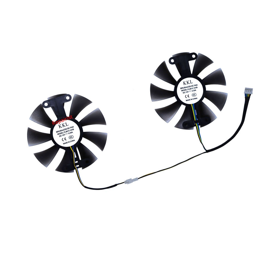 2 teile/satz, Grafikkarten lüf – Rx 580 8Gb 2048Sp Gpu Bewertung und Preis